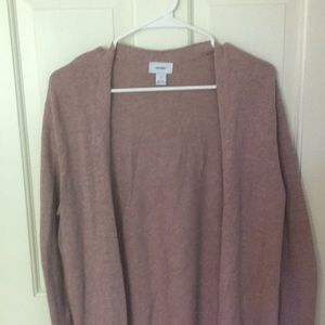 Pink cardigan